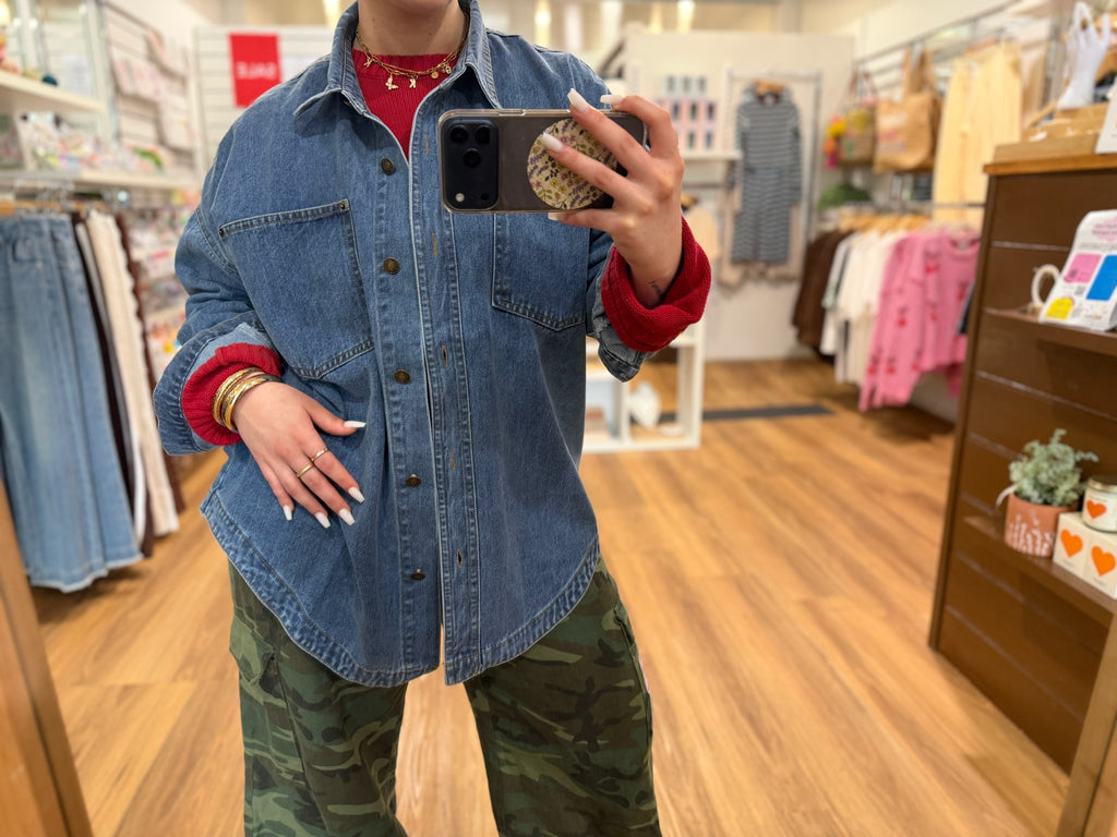 Tidal denim jacket by Salt & Tide Co