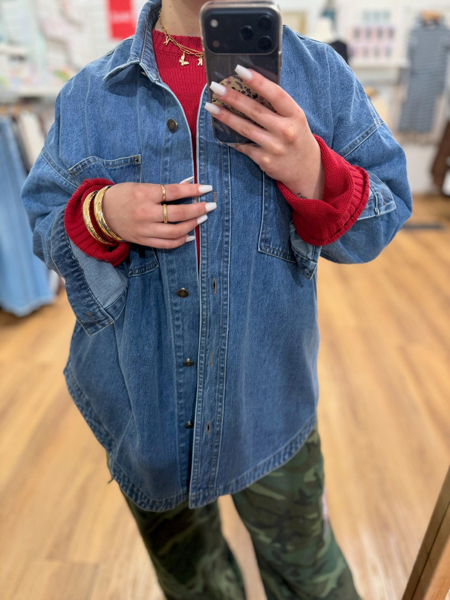 Tidal denim jacket by Salt & Tide Co