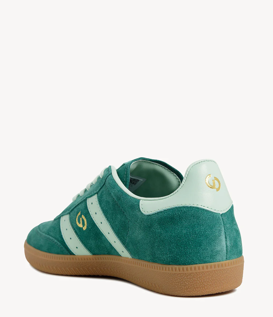 Goodsole 2001 Parallel Green / Mint Suede Leather – Shoes
