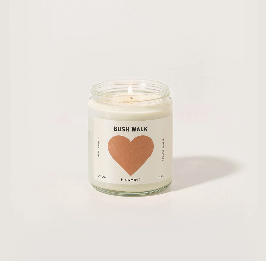 Bush Walk Soy Candle Pinkmint