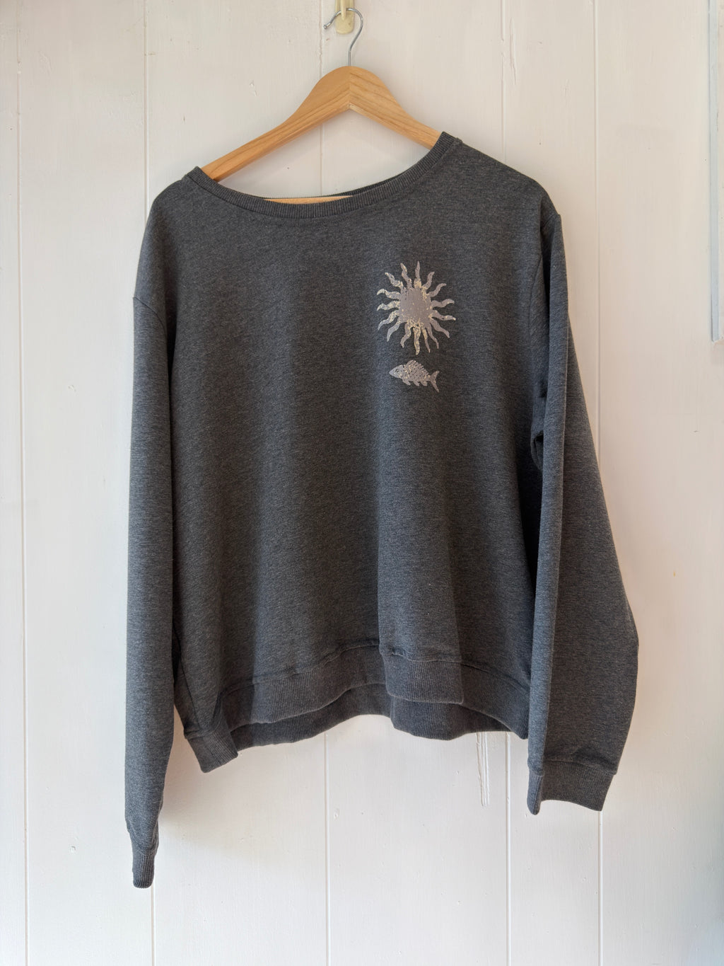 Mermaid Mirage Jumper -  Charcoal