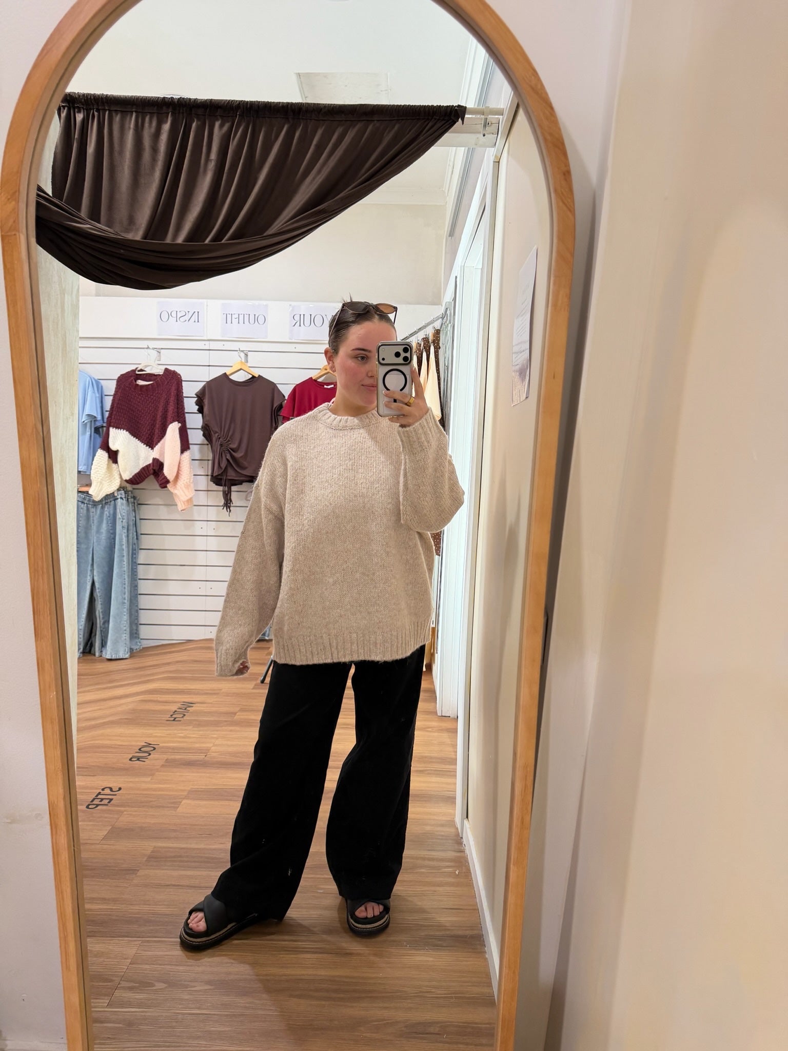 Lena Knit Jumper White