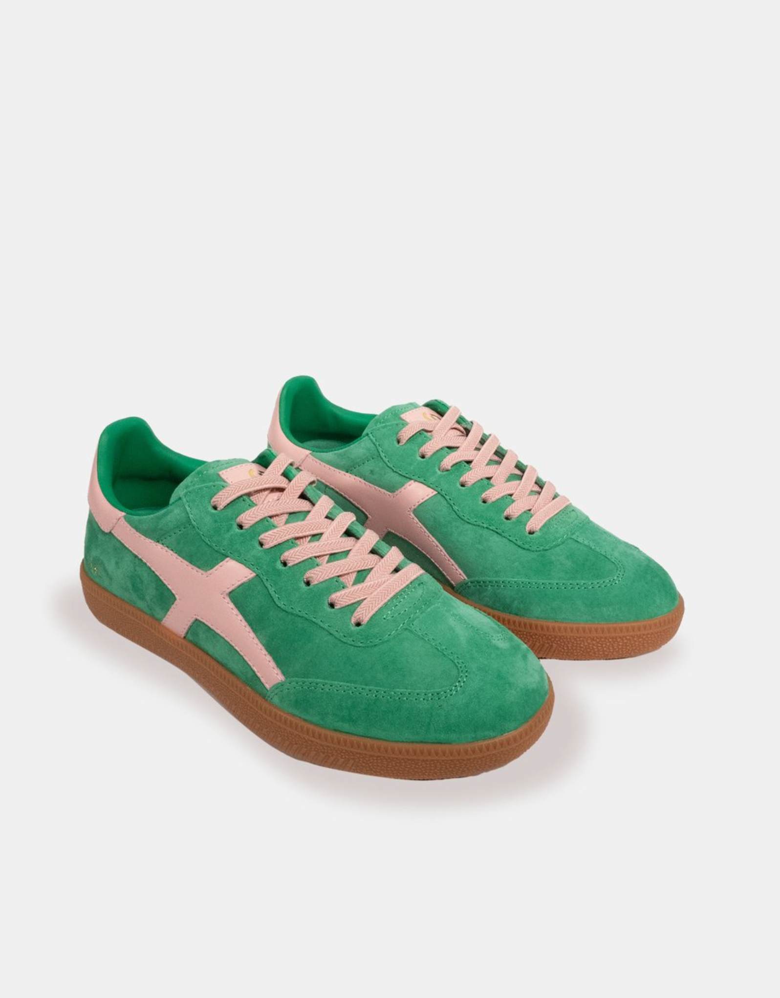 Goodsole 2001 Crossroads Pine / Pink Suede Leather – Shoes