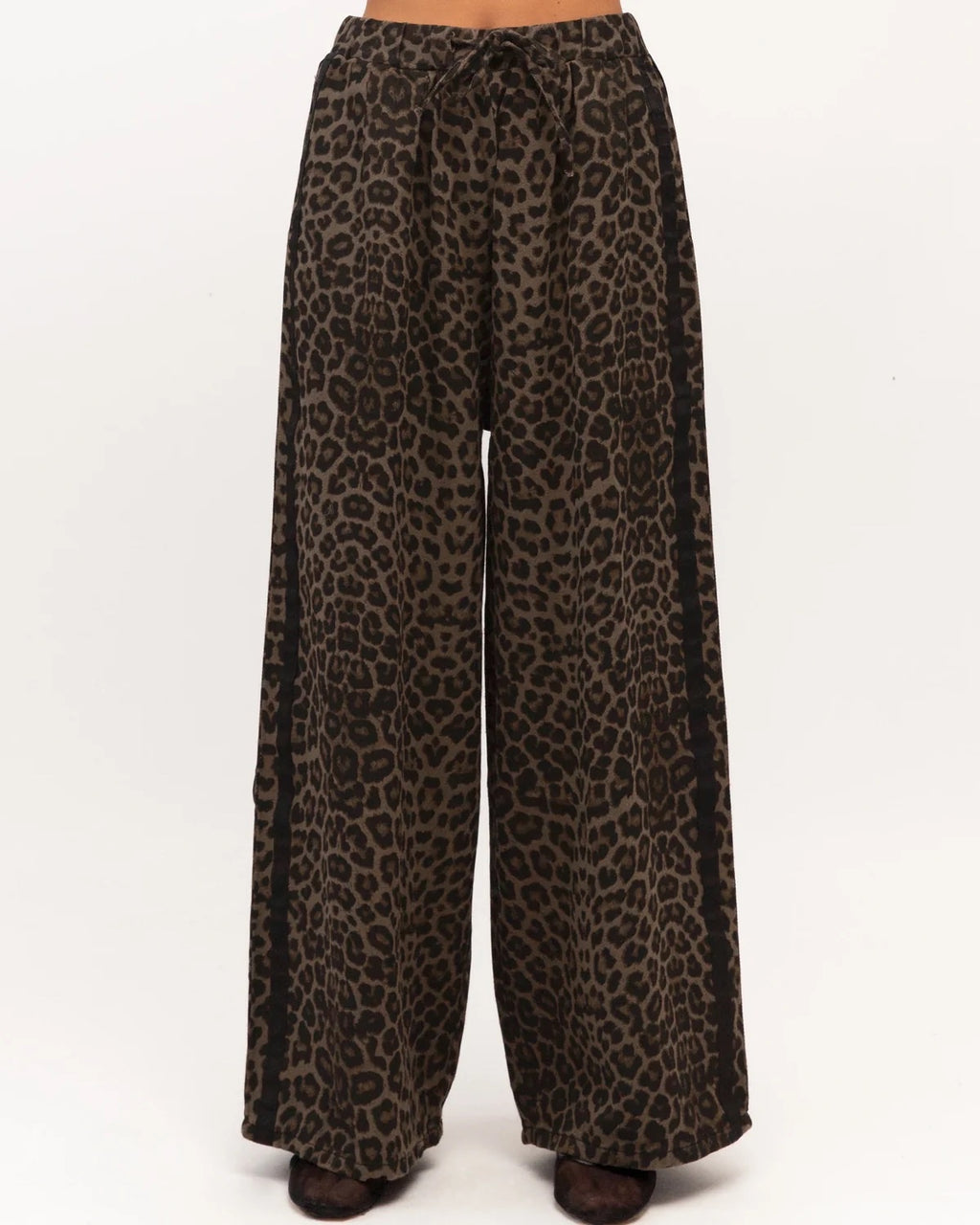 Ziggy Leopard Wide Leg Pants