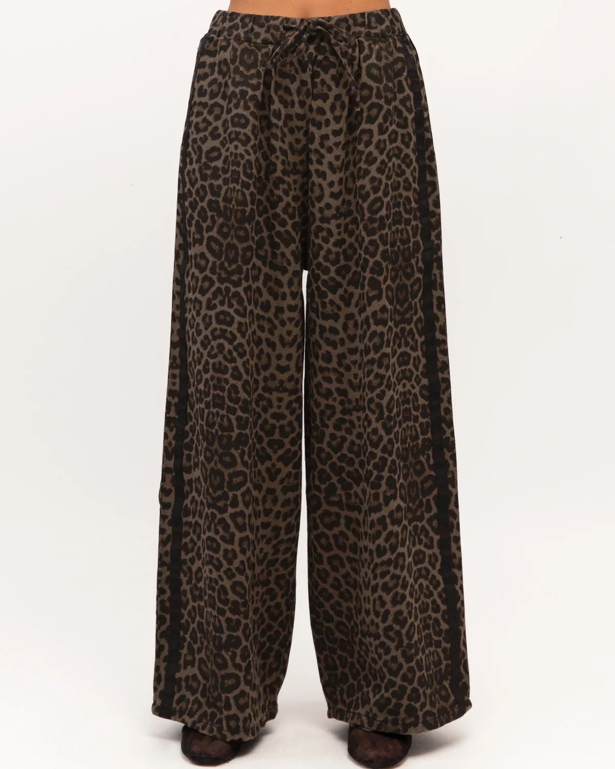 Ziggy Leopard Wide Leg Pants