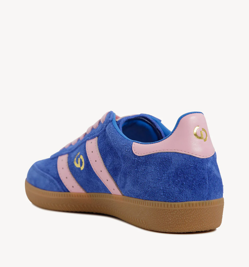 Goodsole 2001 Parallell Blue/ Pink Suede Leather