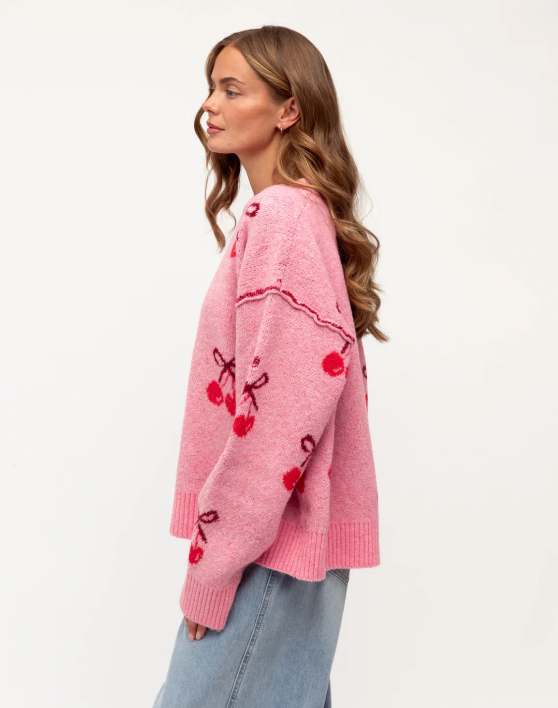 Delilah Pink Knit – Knitwear