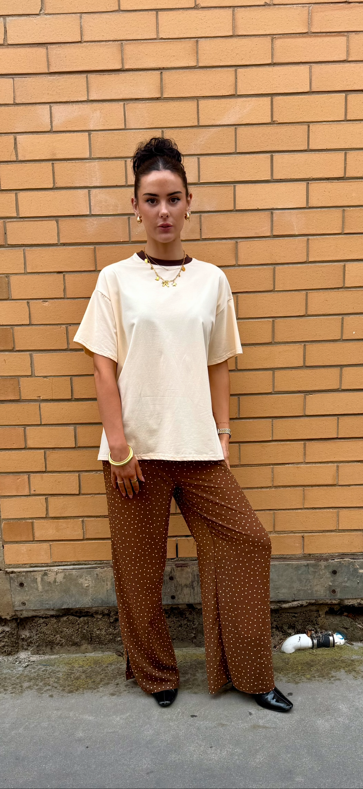 Beige & Choc Set
