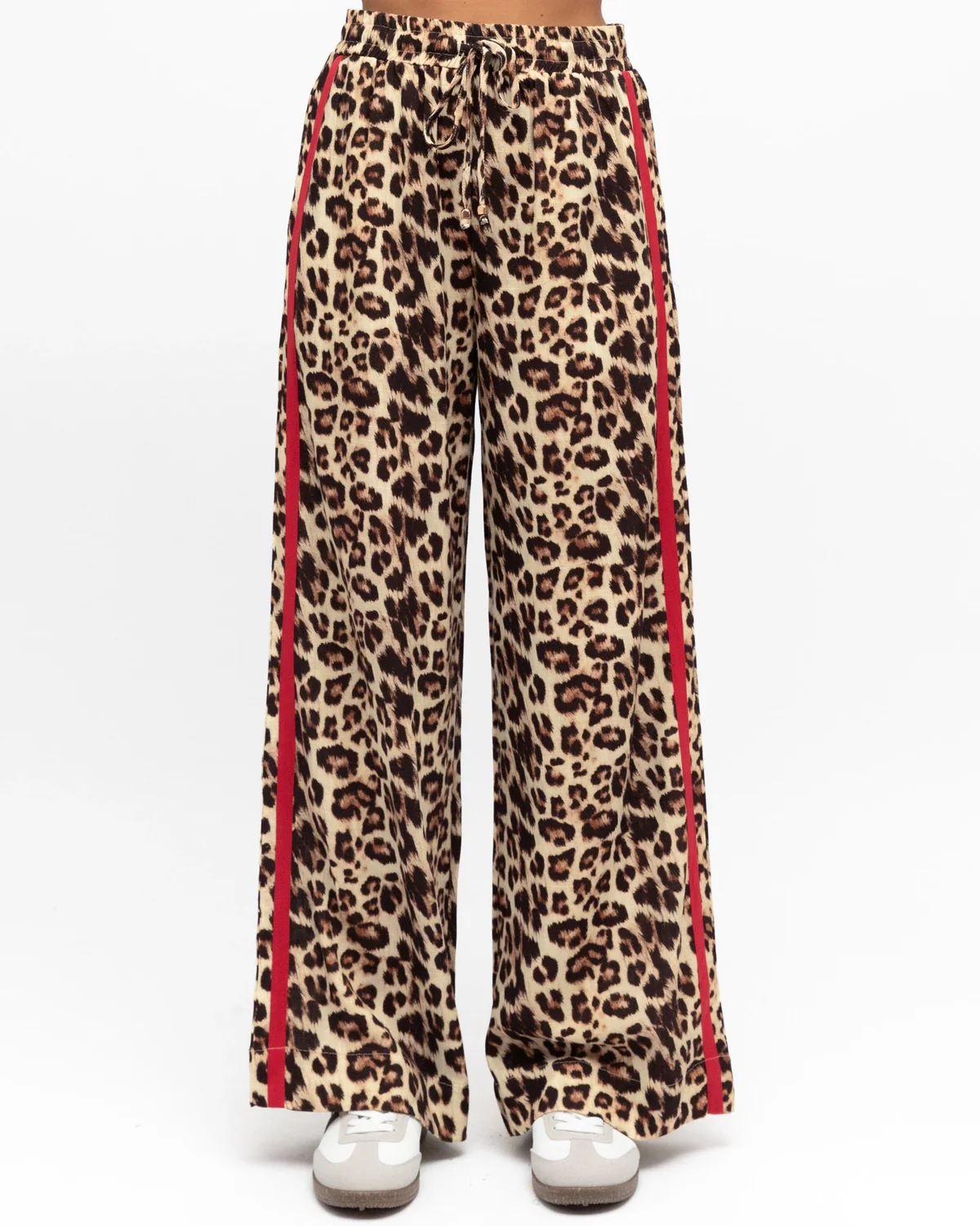 Scarlet Leopard Print Wide Leg Pants – Pants by Salt & Tide Co