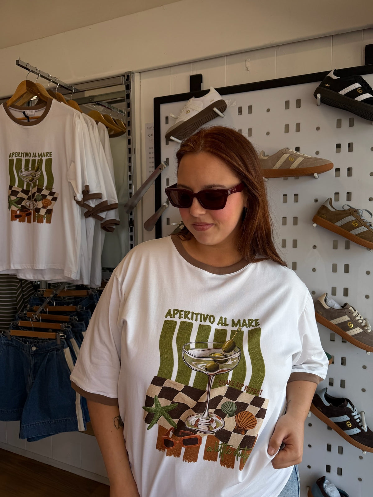 Dirty Martini Ringer Tee