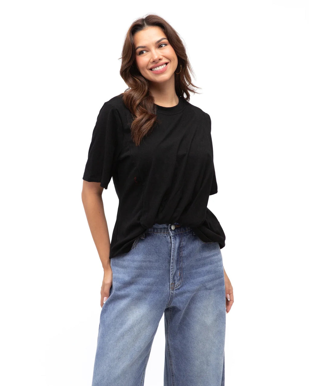 Easy Tuck Tee Black