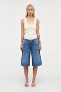 Sara Denim Jort in Mesmerise wash – Denim Shorts by Salt & Tide Co