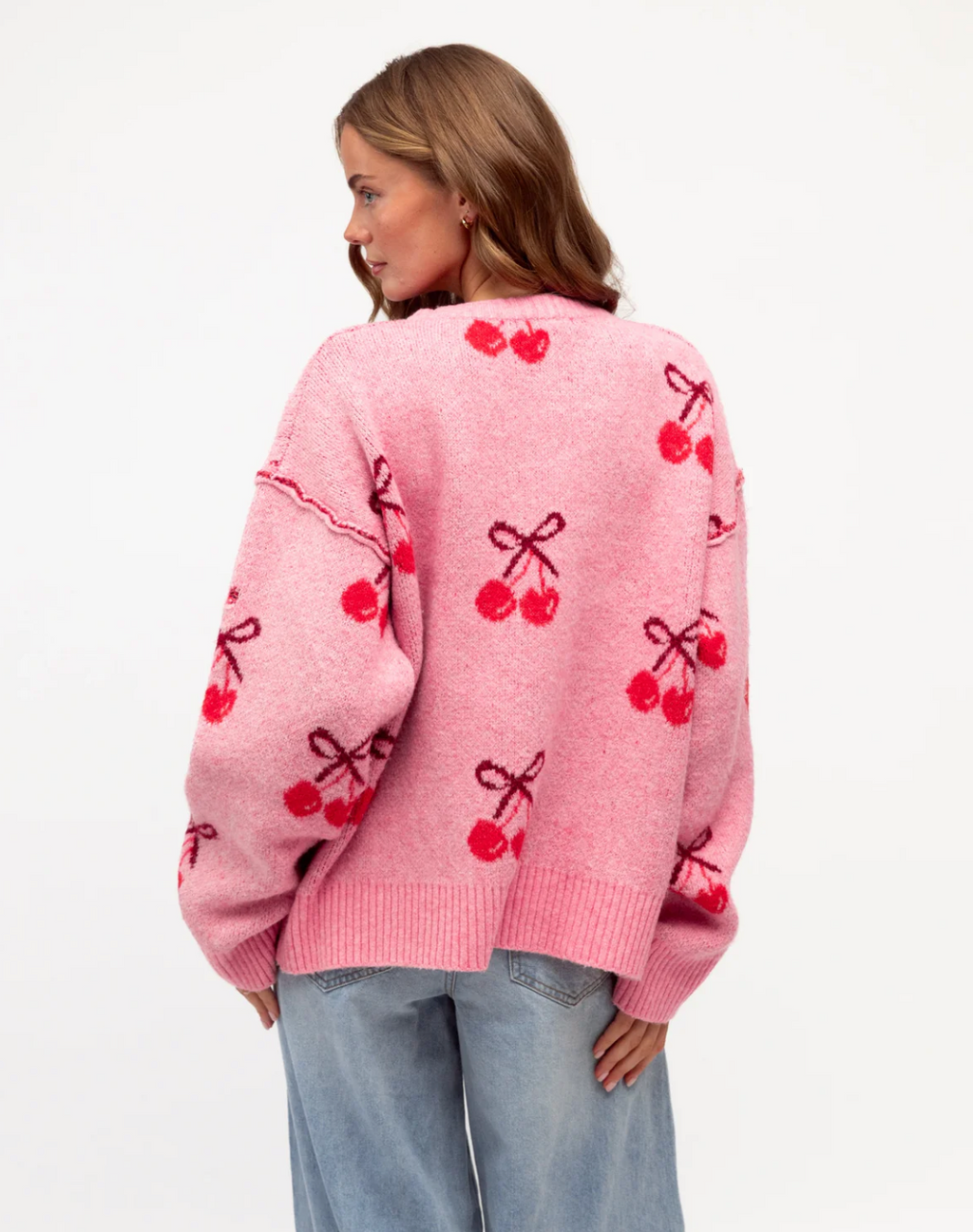 Delilah Pink Knit – Knitwear