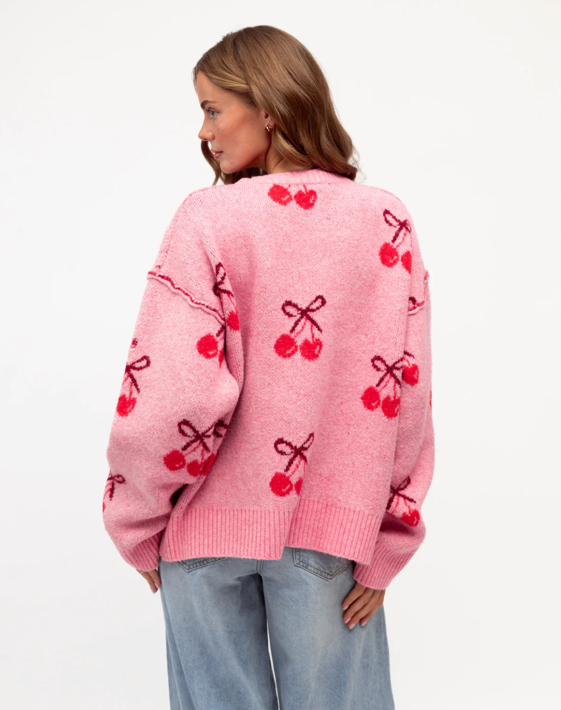 Delilah Pink Knit – Knitwear