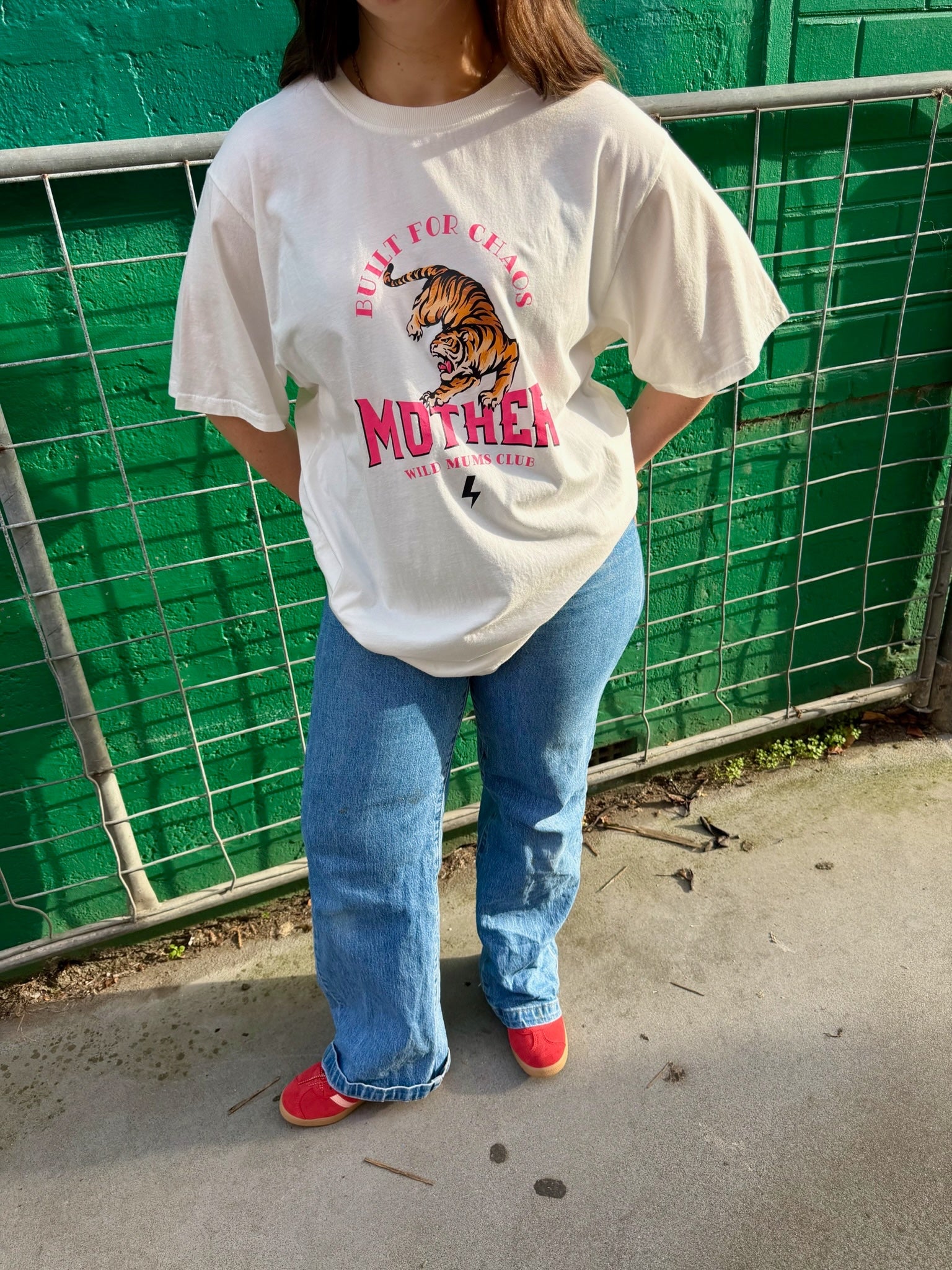 Mother White Tee – Tops