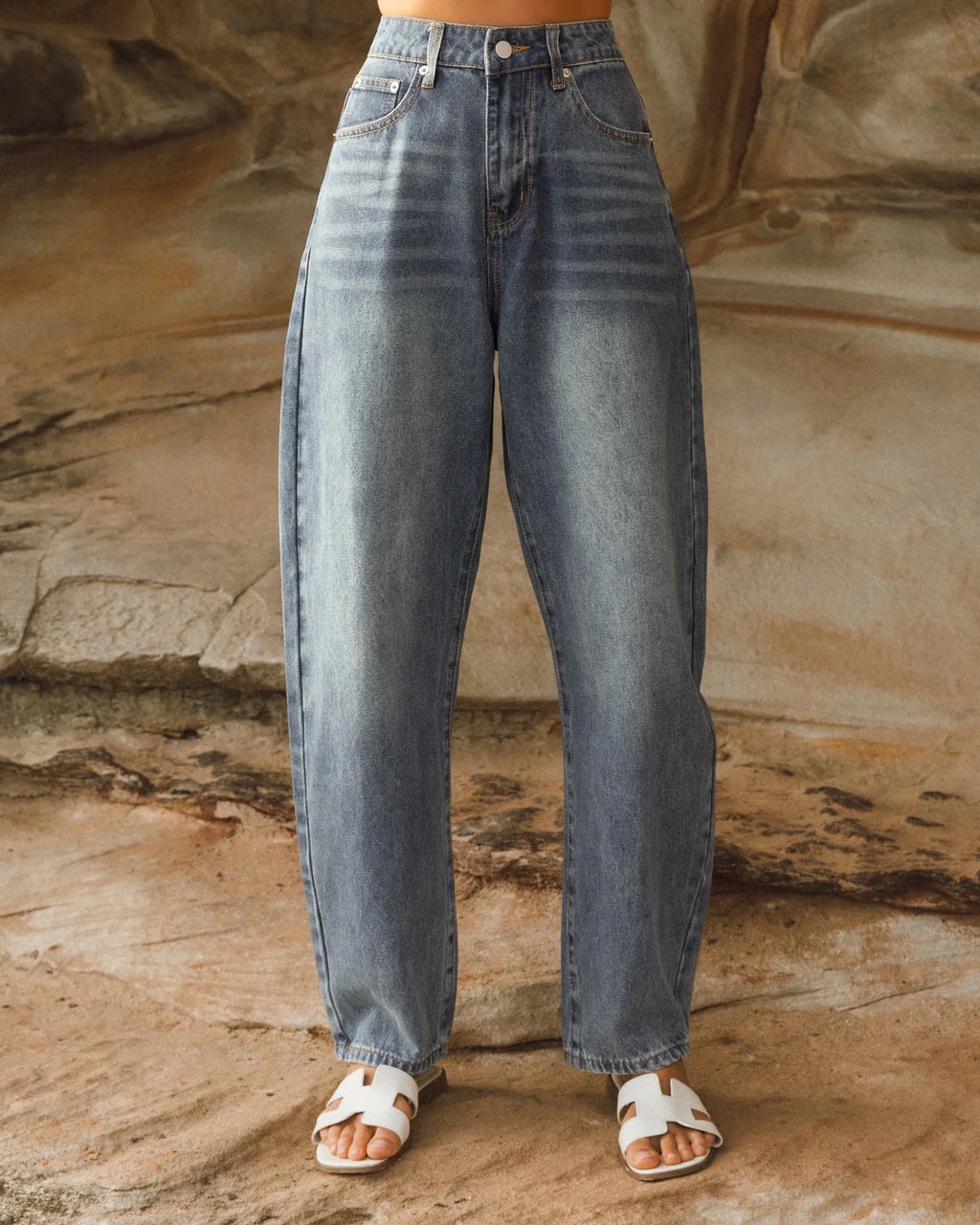 Lola Barrel Denim Jeans