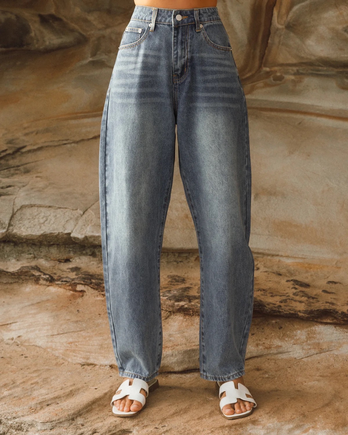 Lola Barrel Denim Jeans