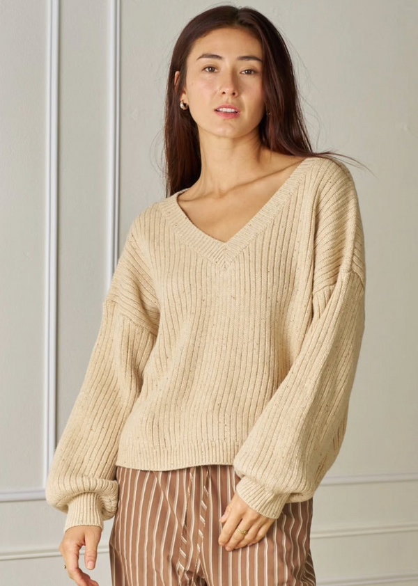 Willow Knit Jumper Oatmeal