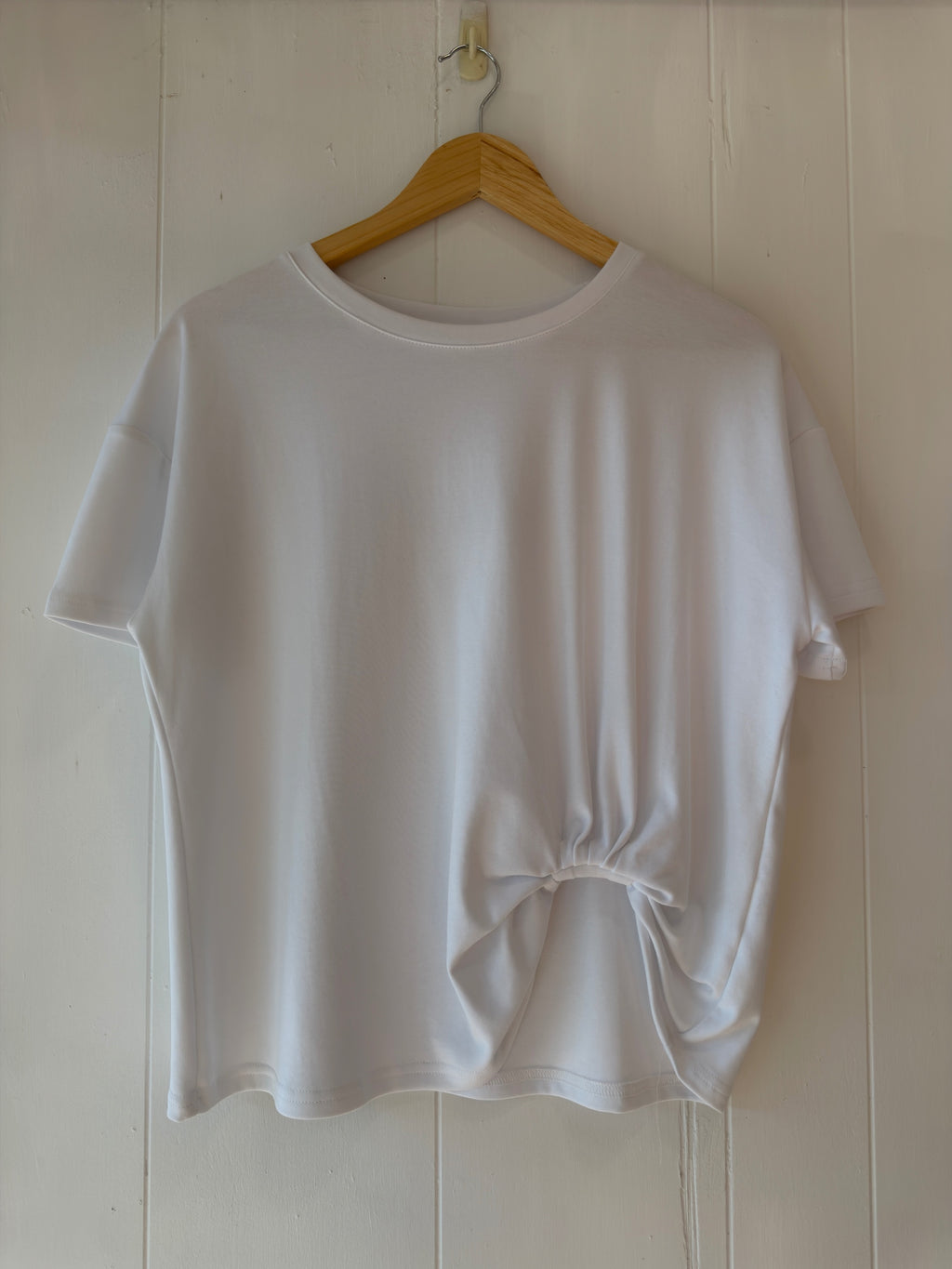 Easy Tuck Tee - White