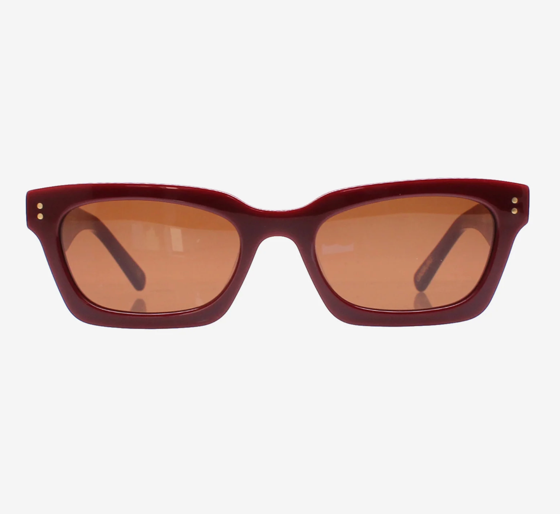 Ginsburg classic sunglasses in merlot, plant-based frame by Reality Eyewear
