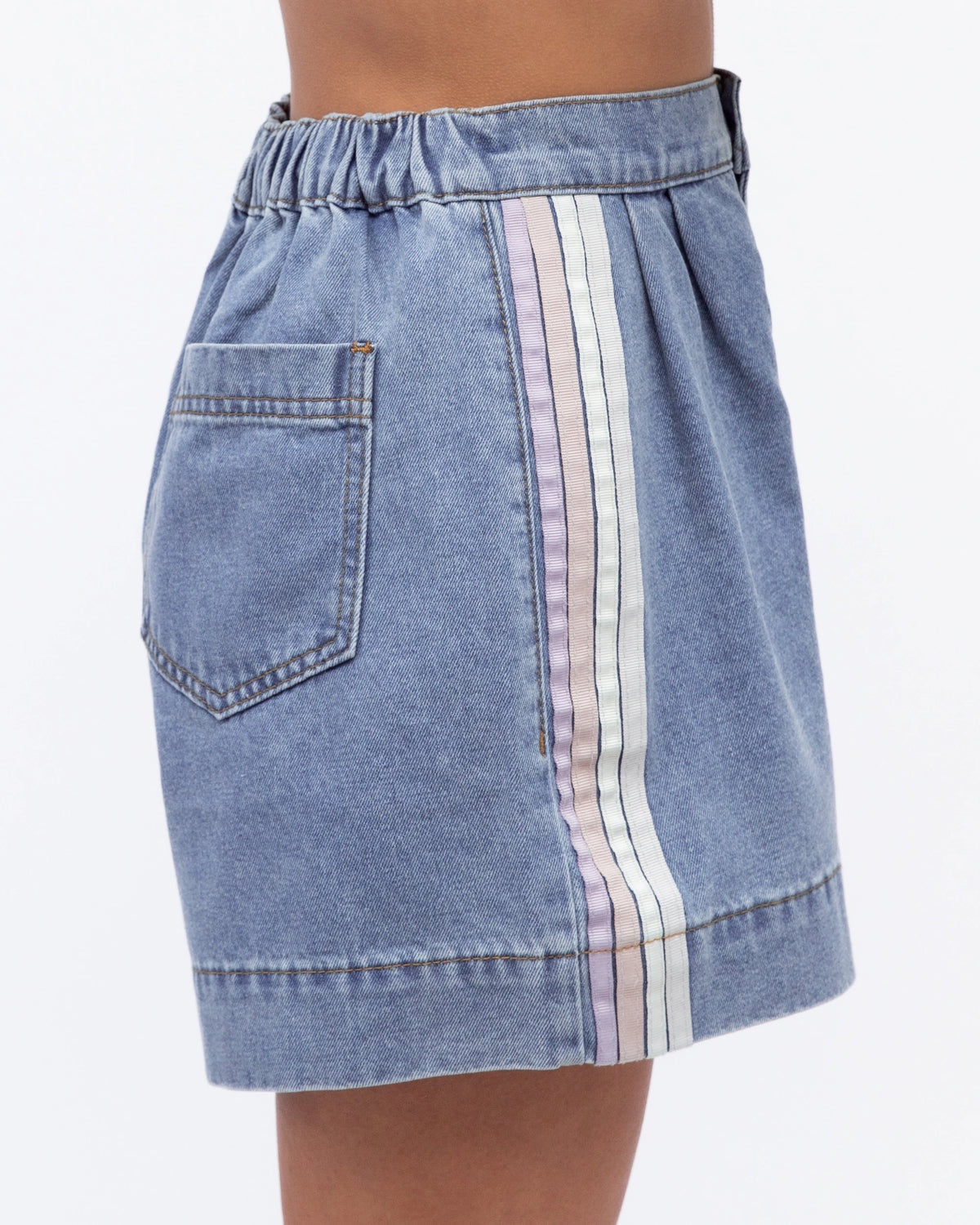 Harbour denim shorts by Salt & Tide Co