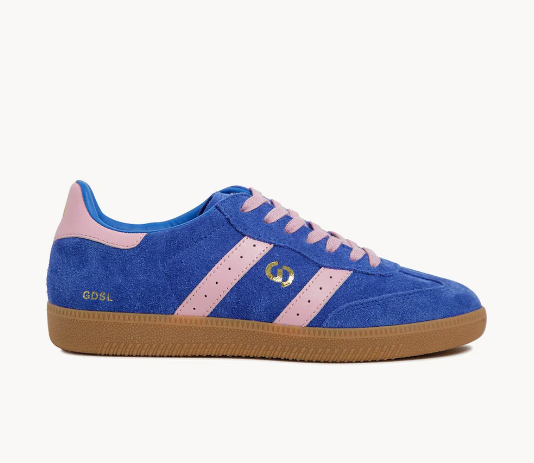 Goodsole 2001 Parallell Blue/ Pink Suede Leather