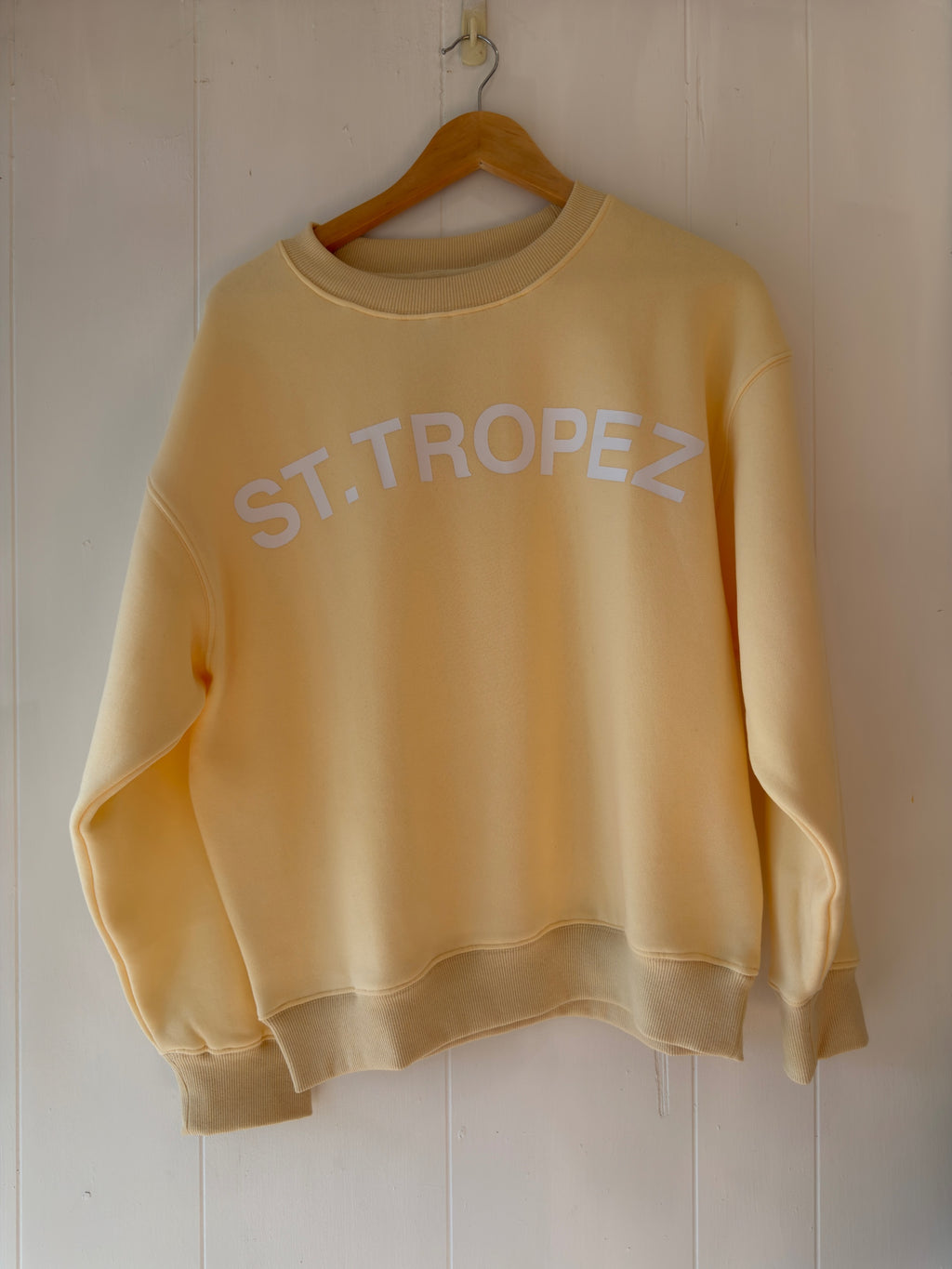 St Tropez Butter Yellow Sweatshirt