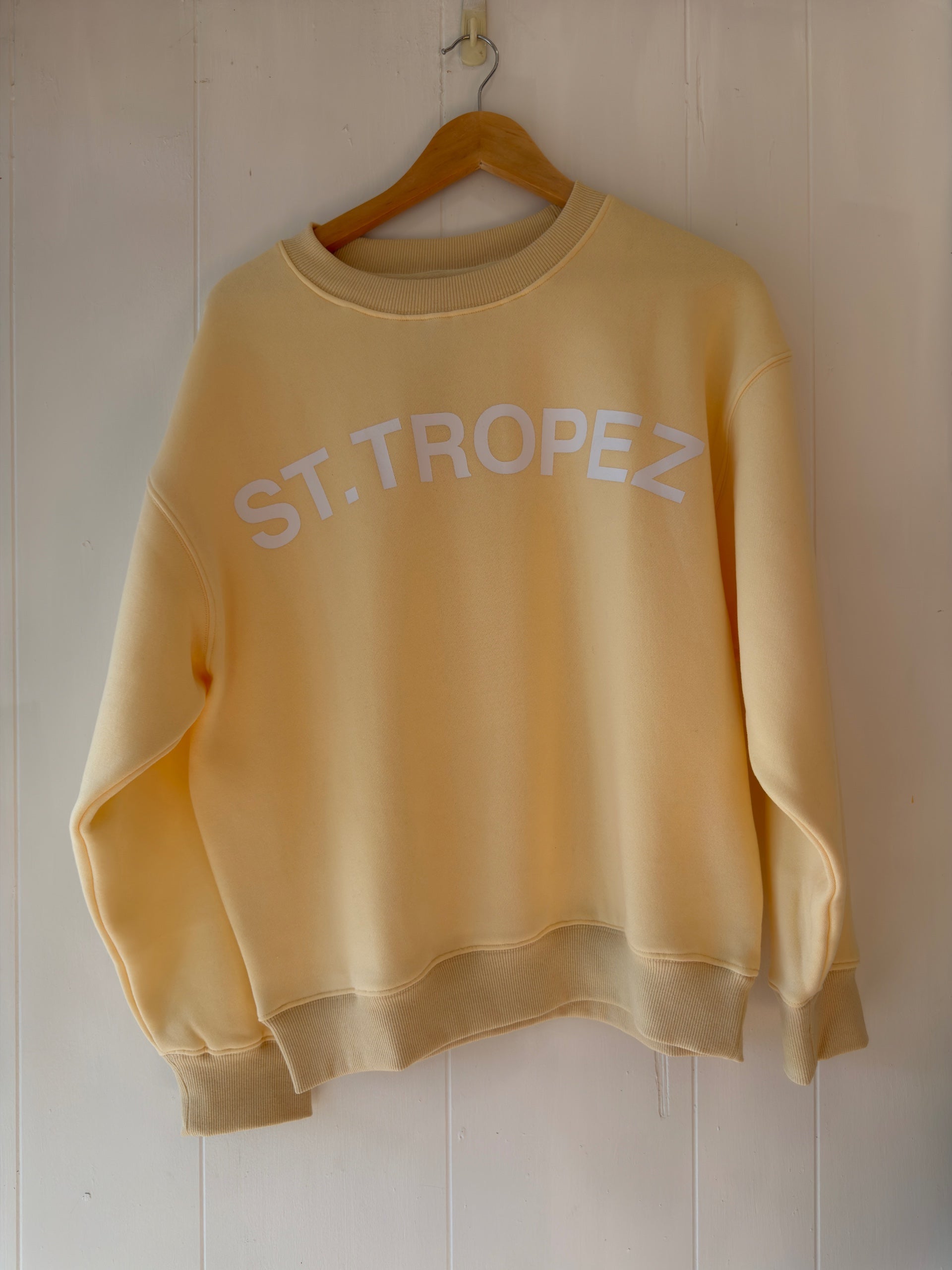 St Tropez Butter Yellow Sweatshirt