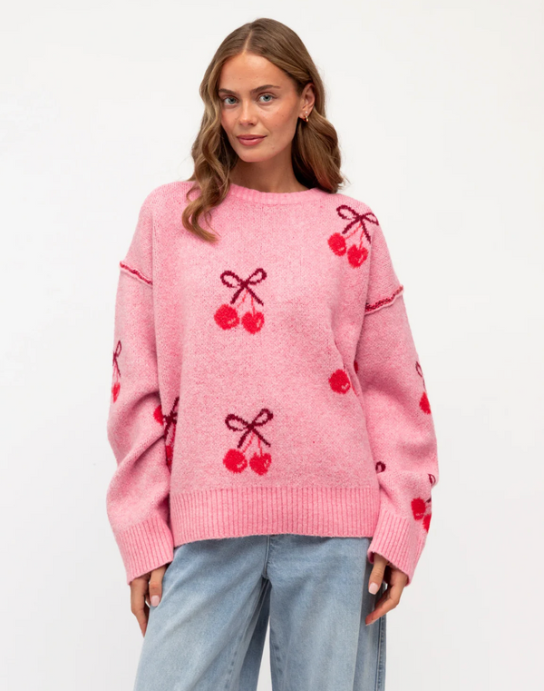 Delilah Pink Knit