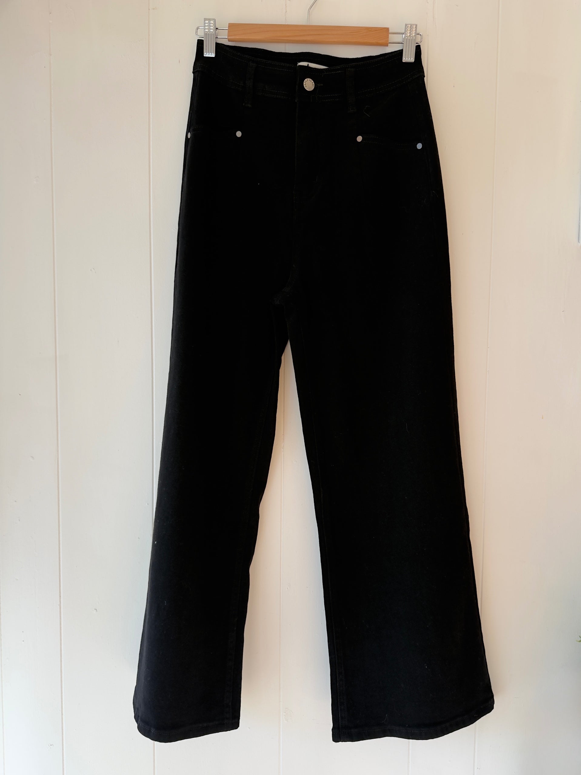 Sadie Black Denim Jeans