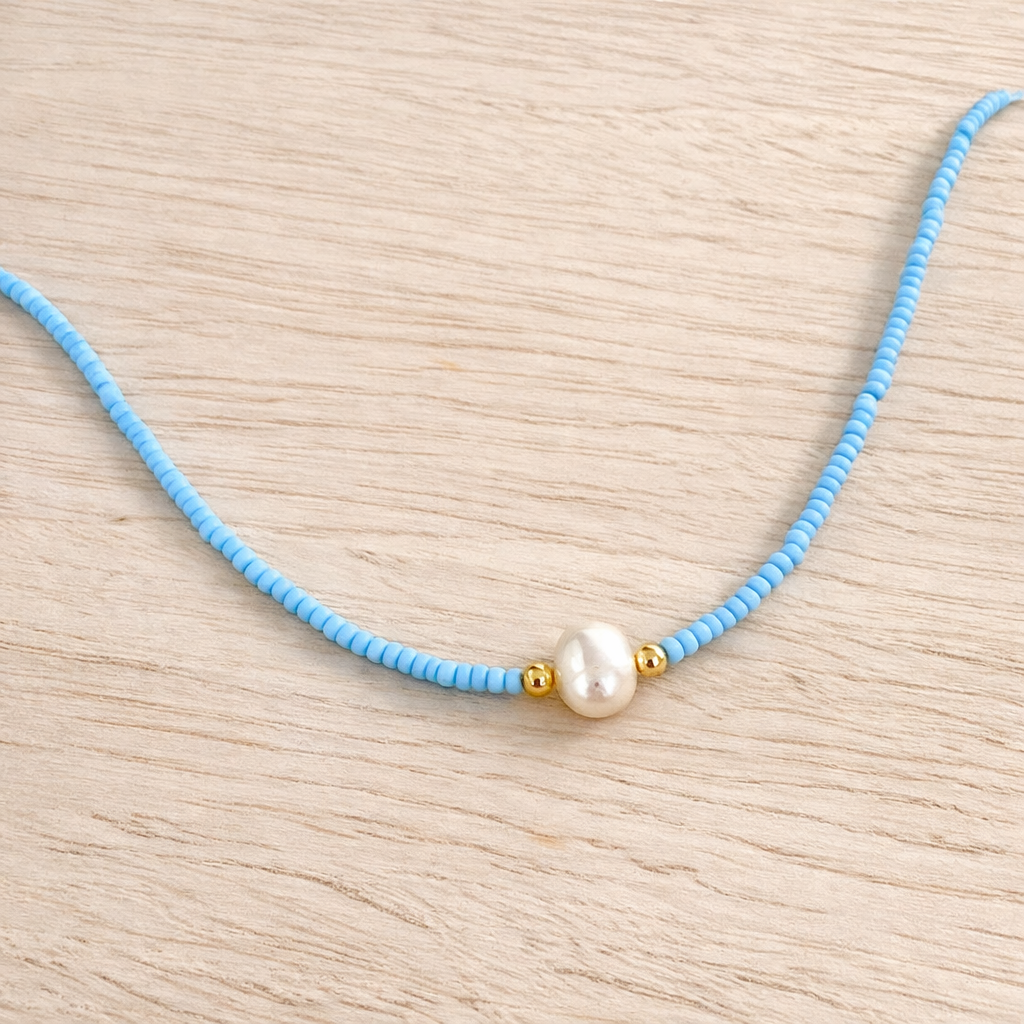 Riva Fresh Water Pearl Beaded Necklace