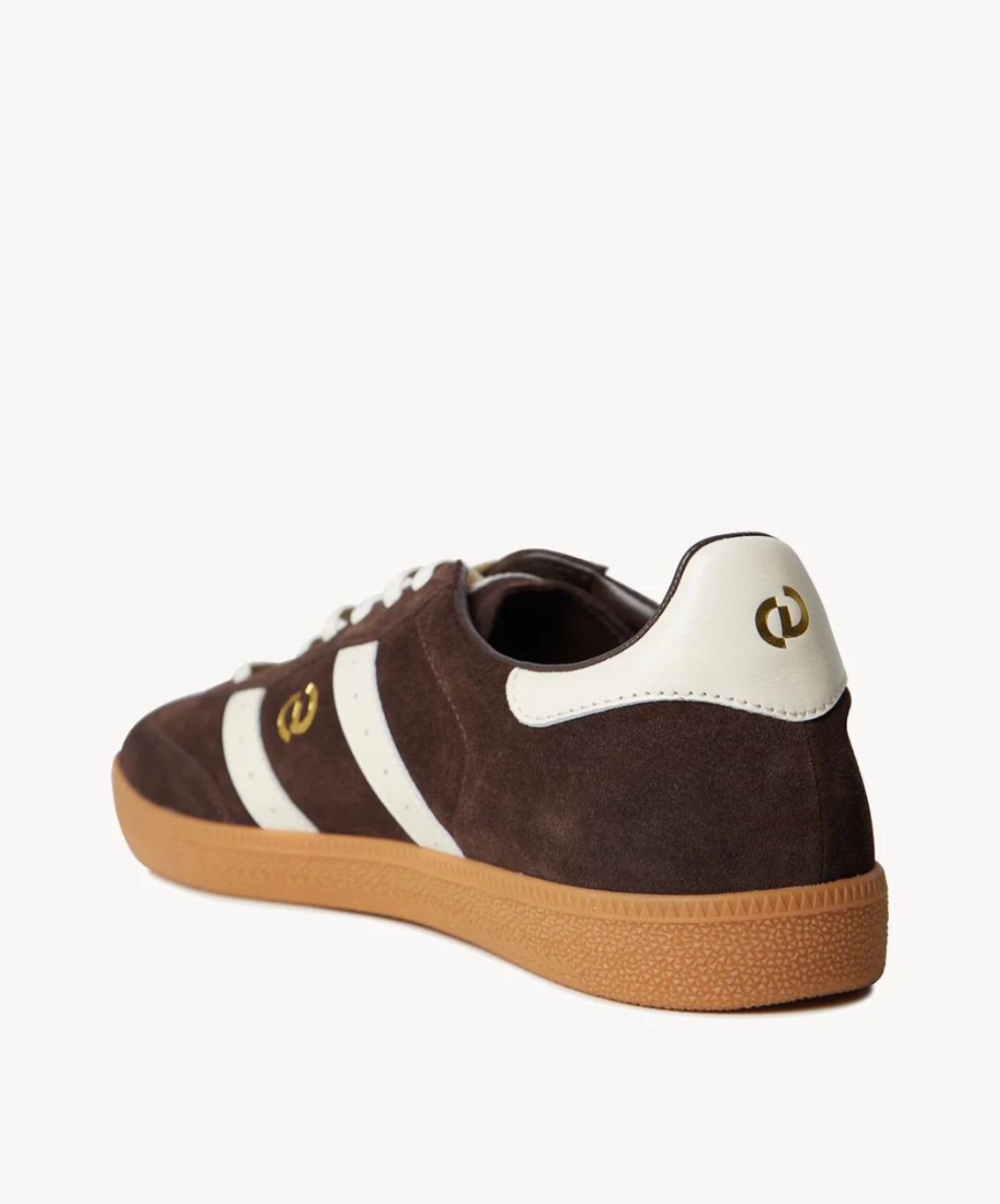 Goodsole 2001 Espresso Ivory Suede Leather – Shoes