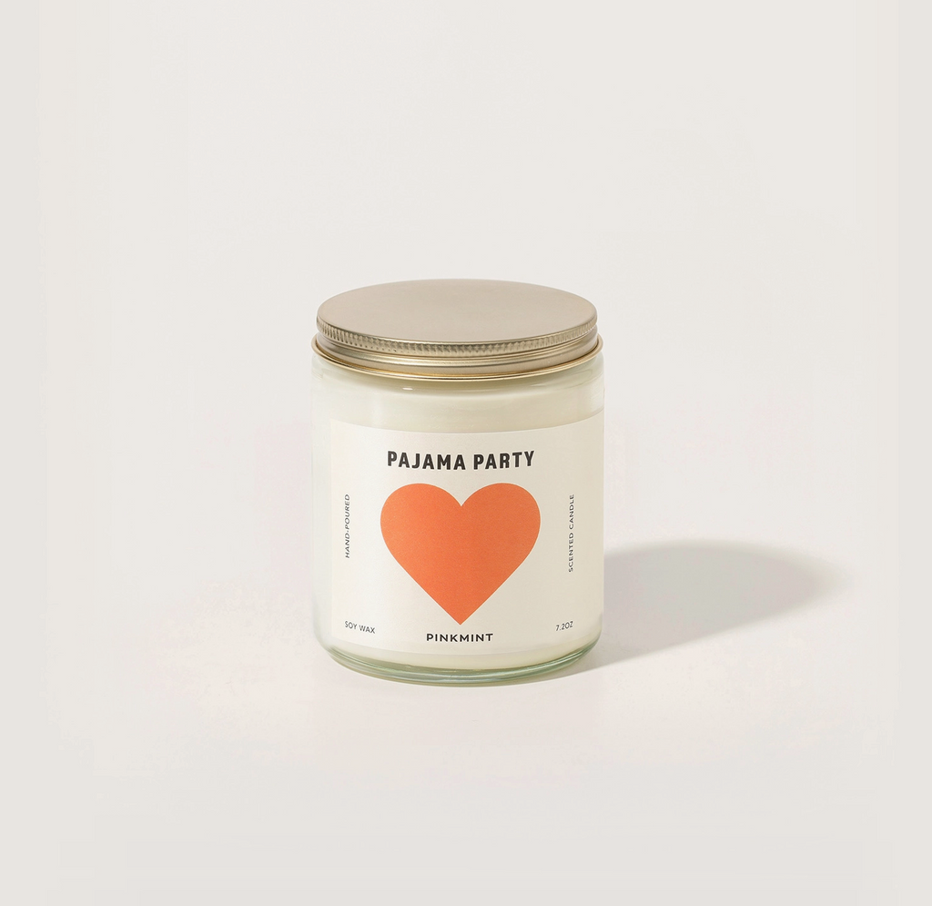 Pajama Party Soy Candle Pinkmint