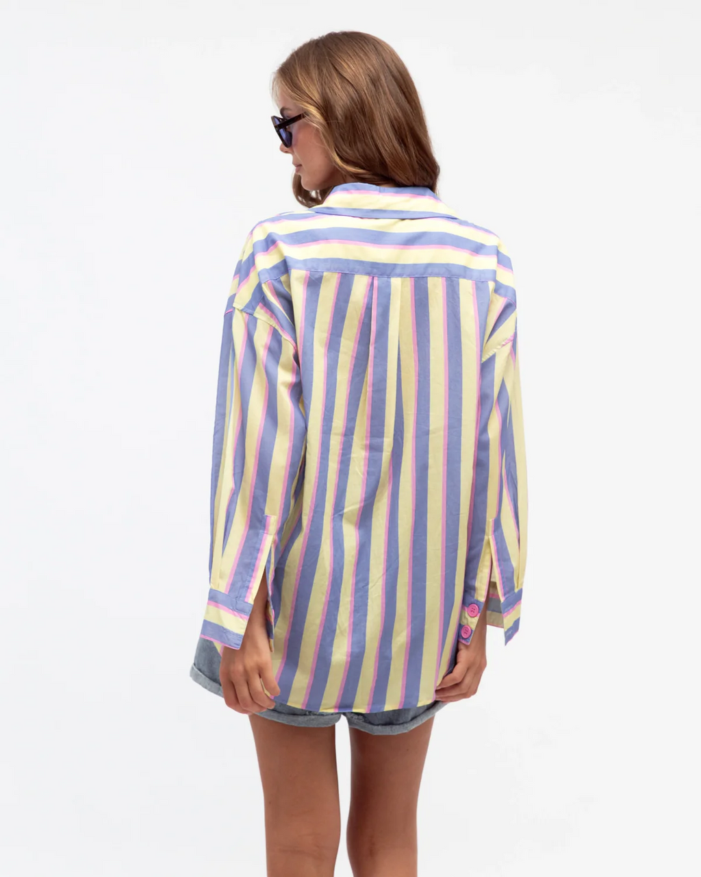 Yellow Blue Renata Shirt