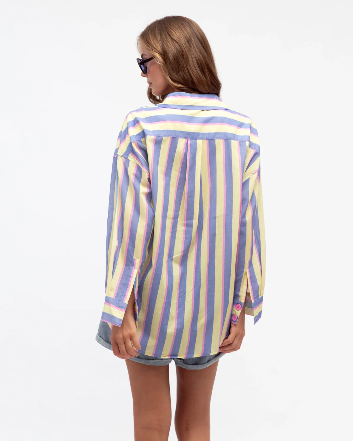 Yellow Blue Renata Shirt