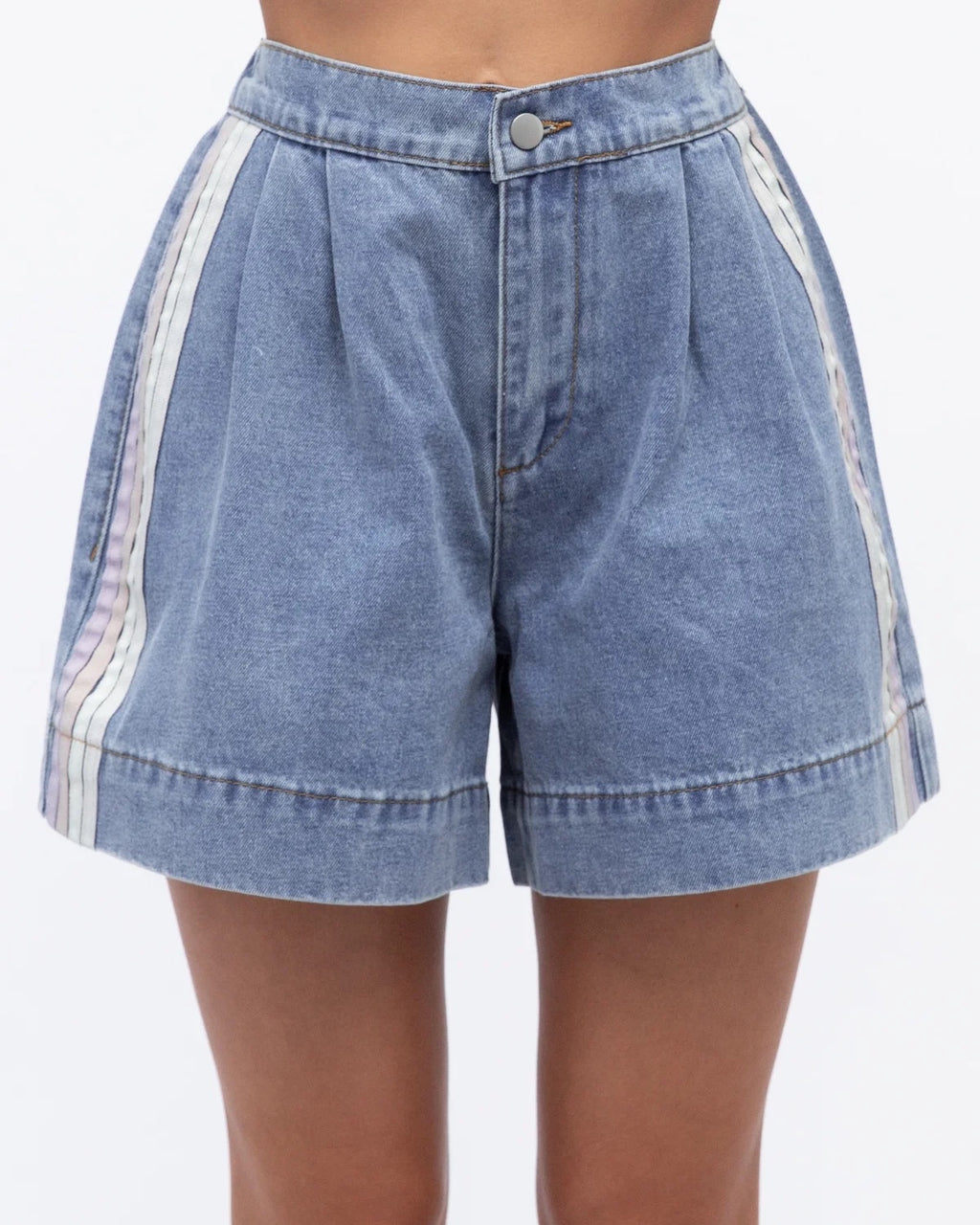 Harbour denim shorts by Salt & Tide Co