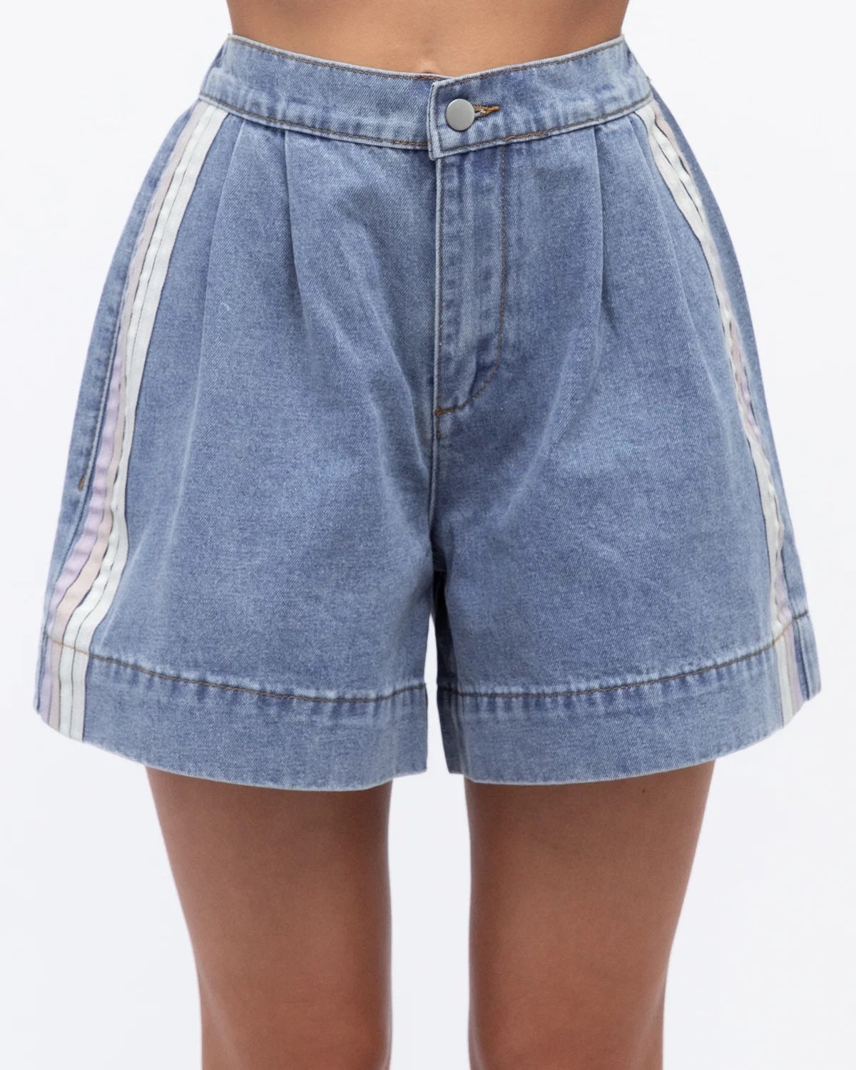 Harbour denim shorts by Salt & Tide Co