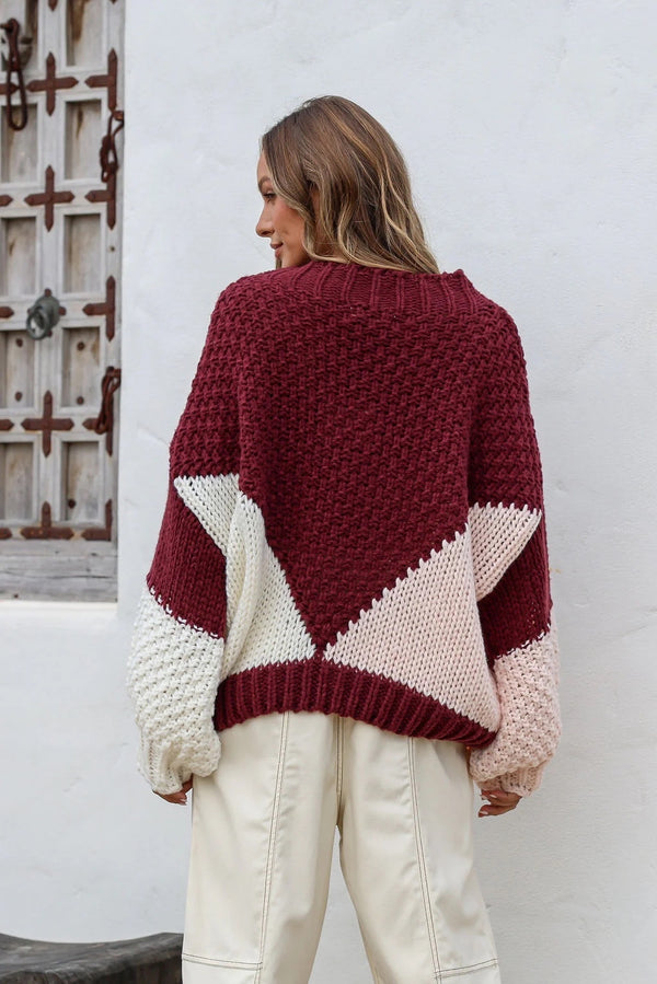 Getaway Knit Cherry Ripe