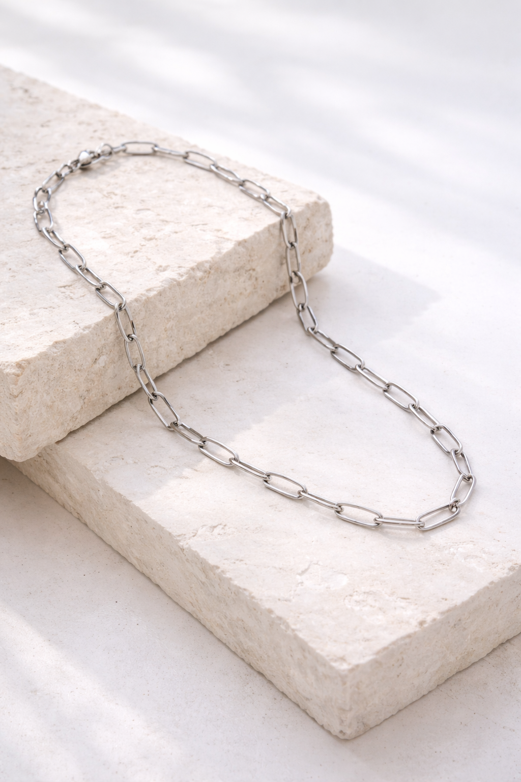 Chain 55cm Stainless Steel Silver Necklace