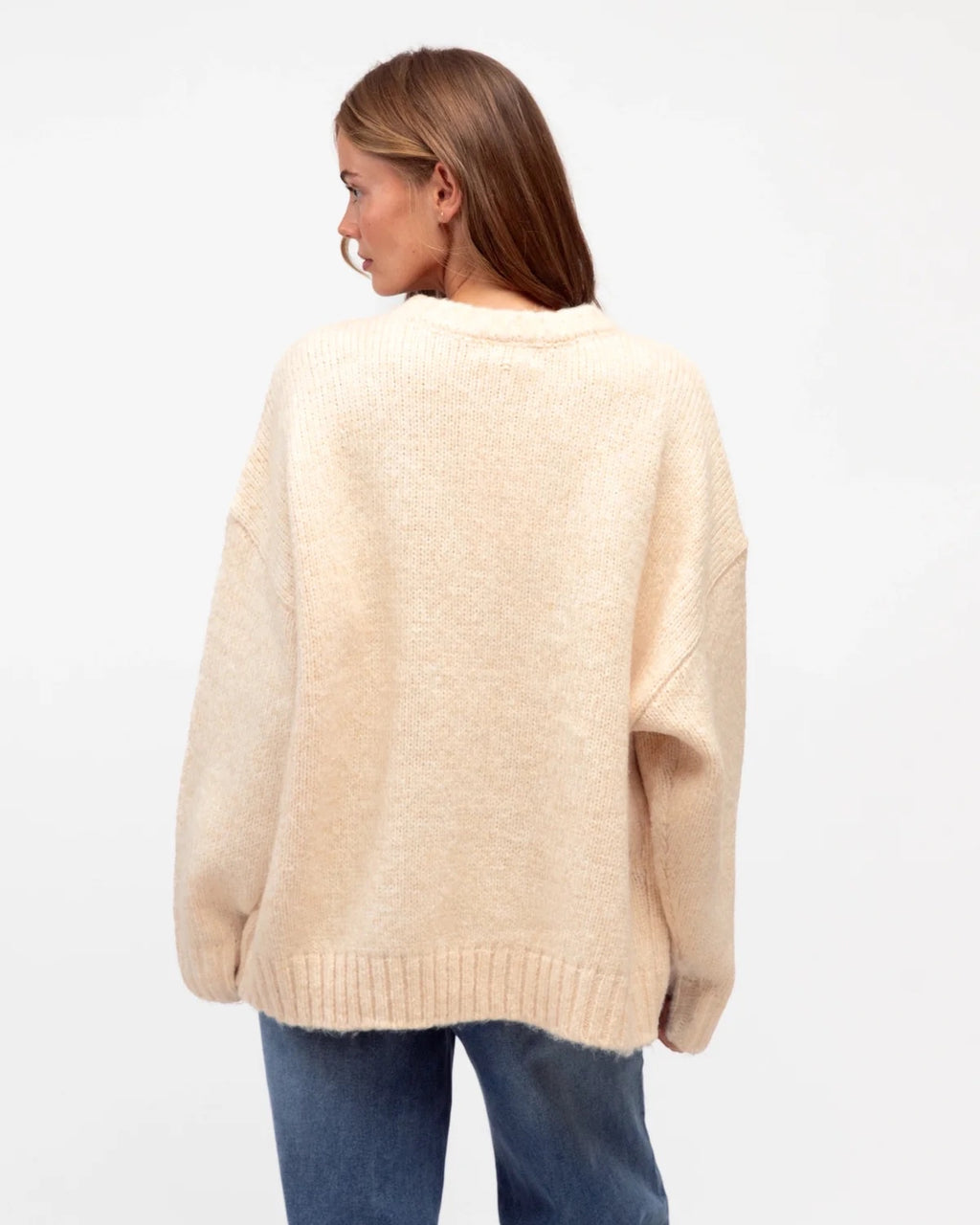 Lena Knit Jumper Silver