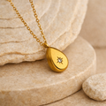 Luma Stainless Steel Gold Necklace