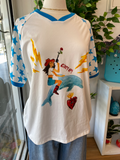 Giddy Up White Tee