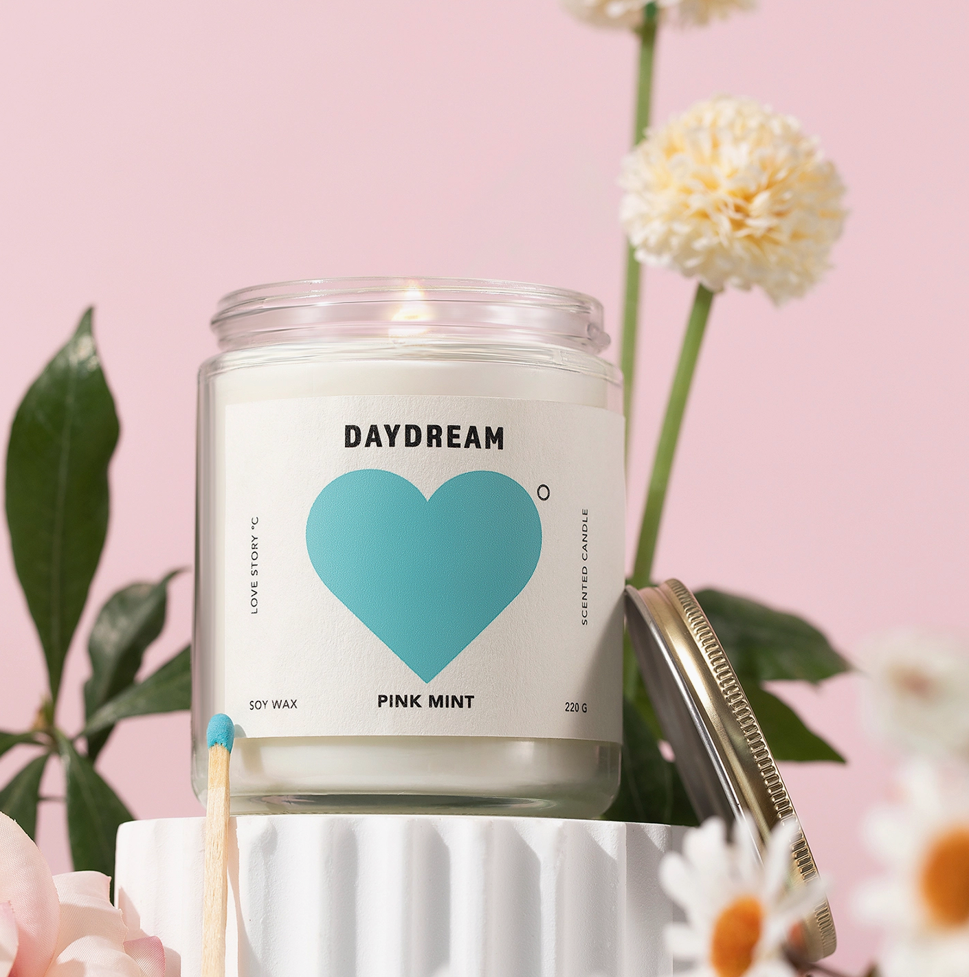 Daydream Soy Candle Pinkmint