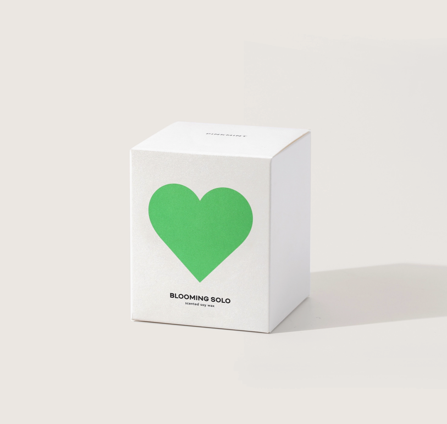 Blooming Solo Soy Candle Pinkmint