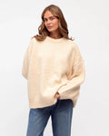 Lena Knit Jumper Silver