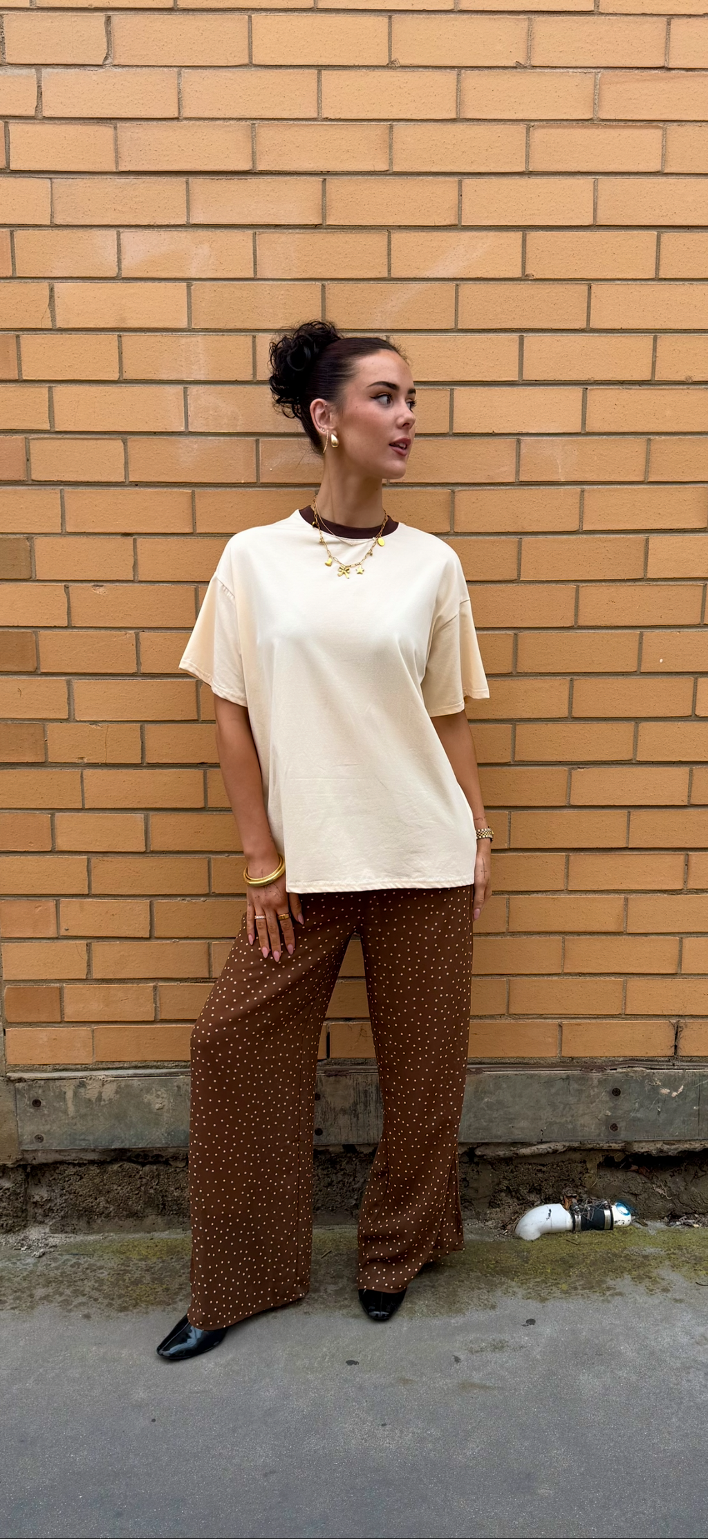 Beige & Choc Set