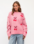 Delilah Pink Knit – Knitwear