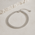 Soraya Stainless Steel Silver Bracelet