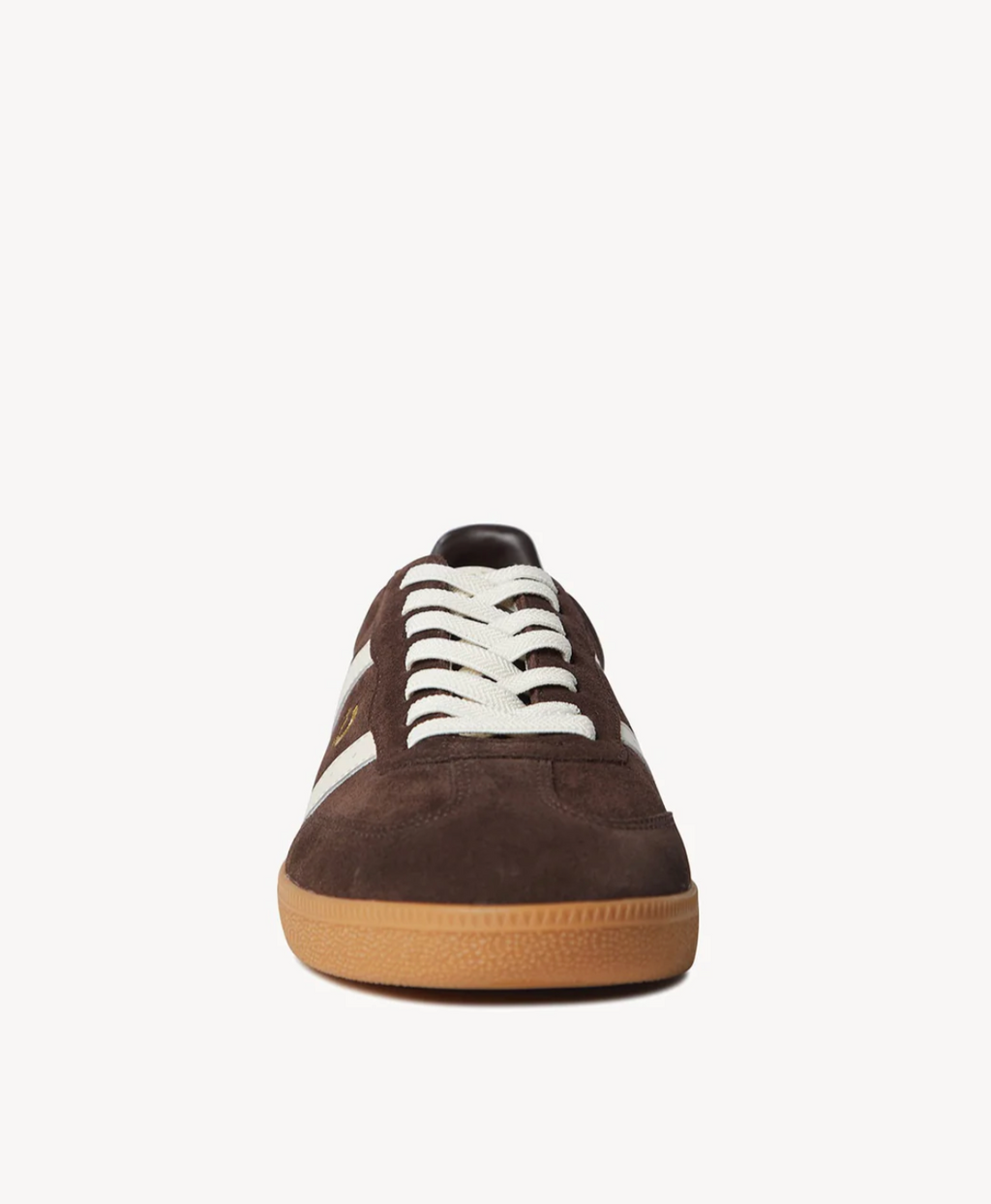 Goodsole 2001 espresso and ivory suede sneakers