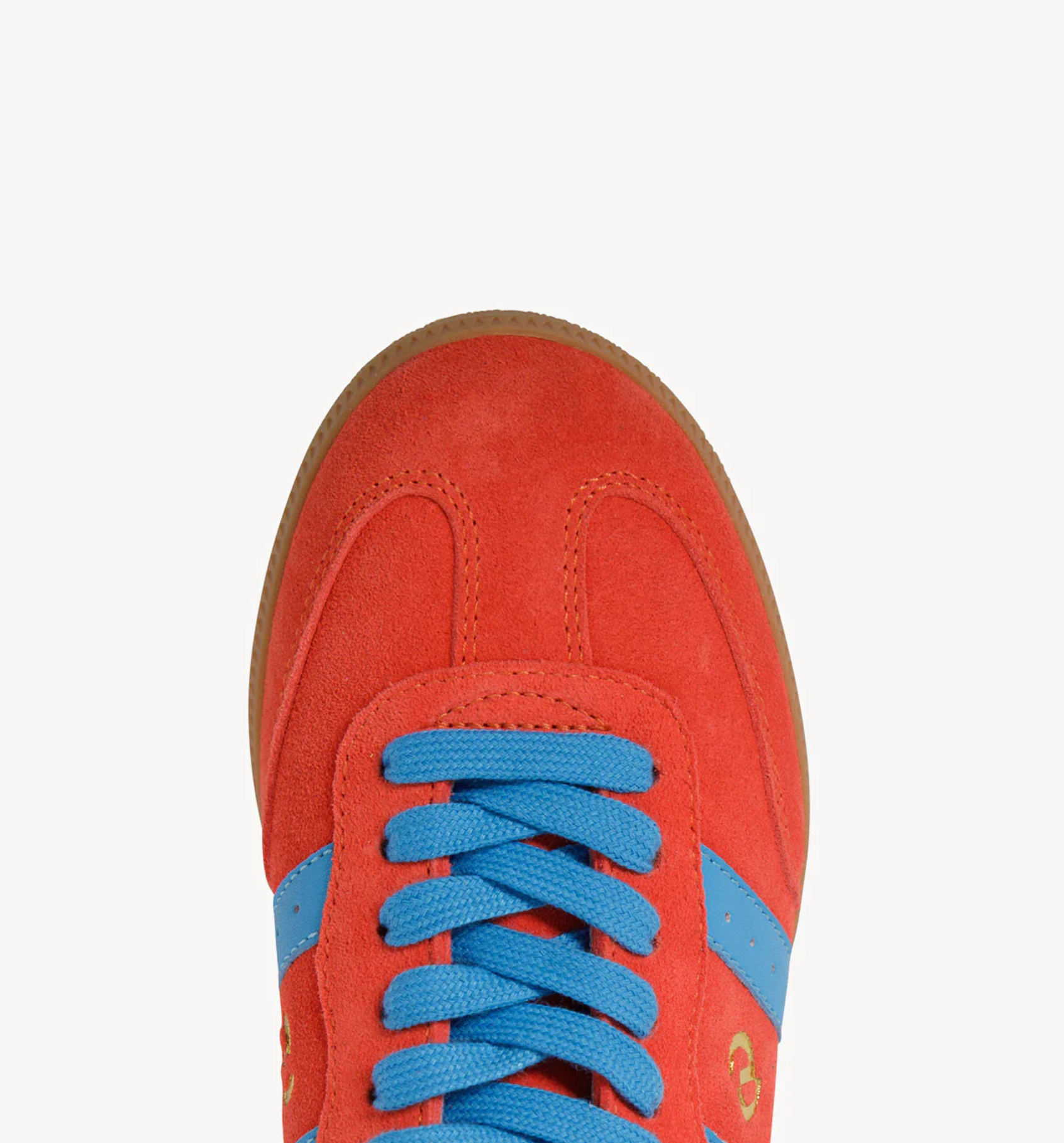 Goodsole 2001 Parallel Melon / Blue Suede Leather